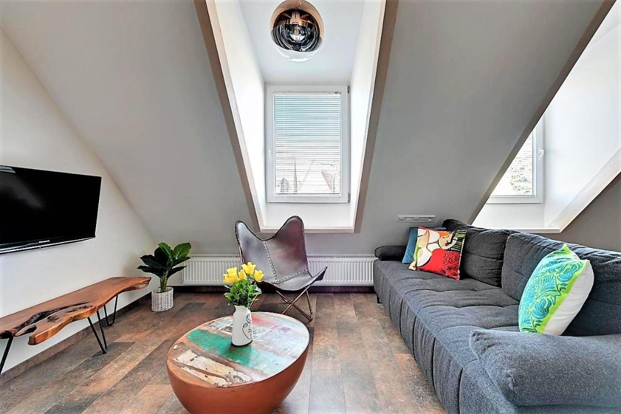 Apartament Cozy Loft With Old Town View - Free Parking Gdańsk Zewnętrze zdjęcie